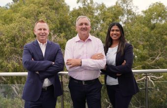 Bernard Mackin, & Debbie Mackin welcomes Andy Stone, Director, WCA Talent